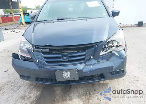 2010 Honda Odyssey Ex-L z USA, uszkodzony, nr VIN 5FNRL3H66AB079198